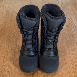 All in Motion Girls Gray Winter Boots - Size 2